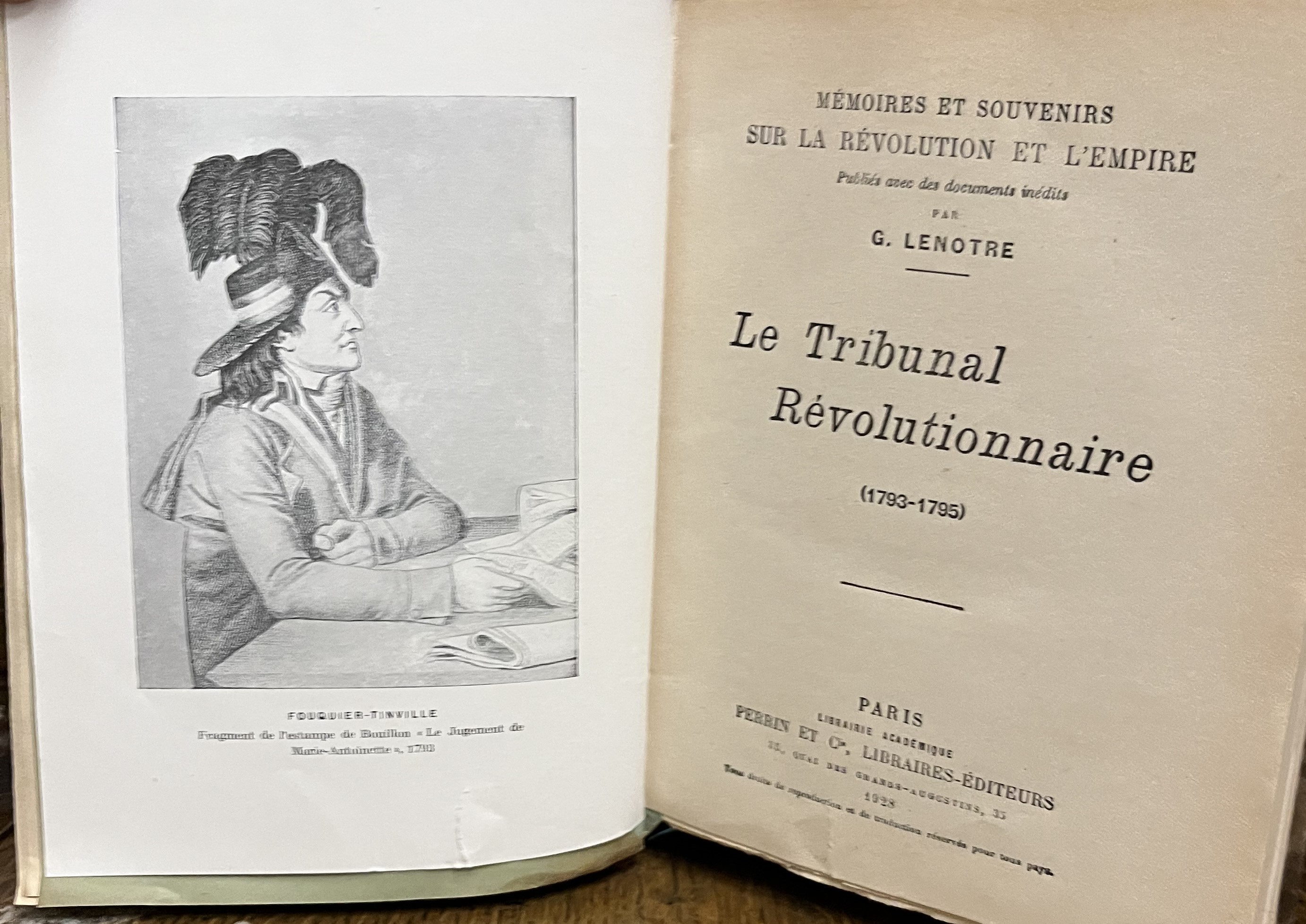 Lenotre G. Le Tribunal Révolutionnaire (1793-1795)
