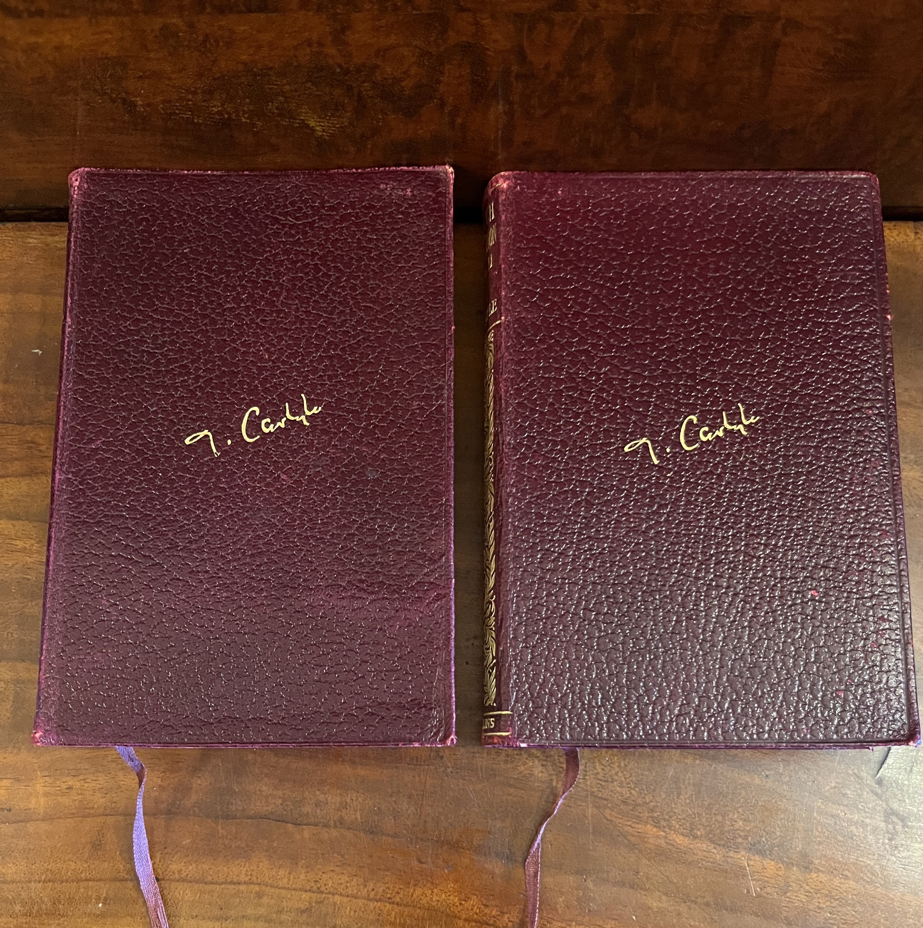 Carlyle, Thomas. The French Revolution, 2 volume set