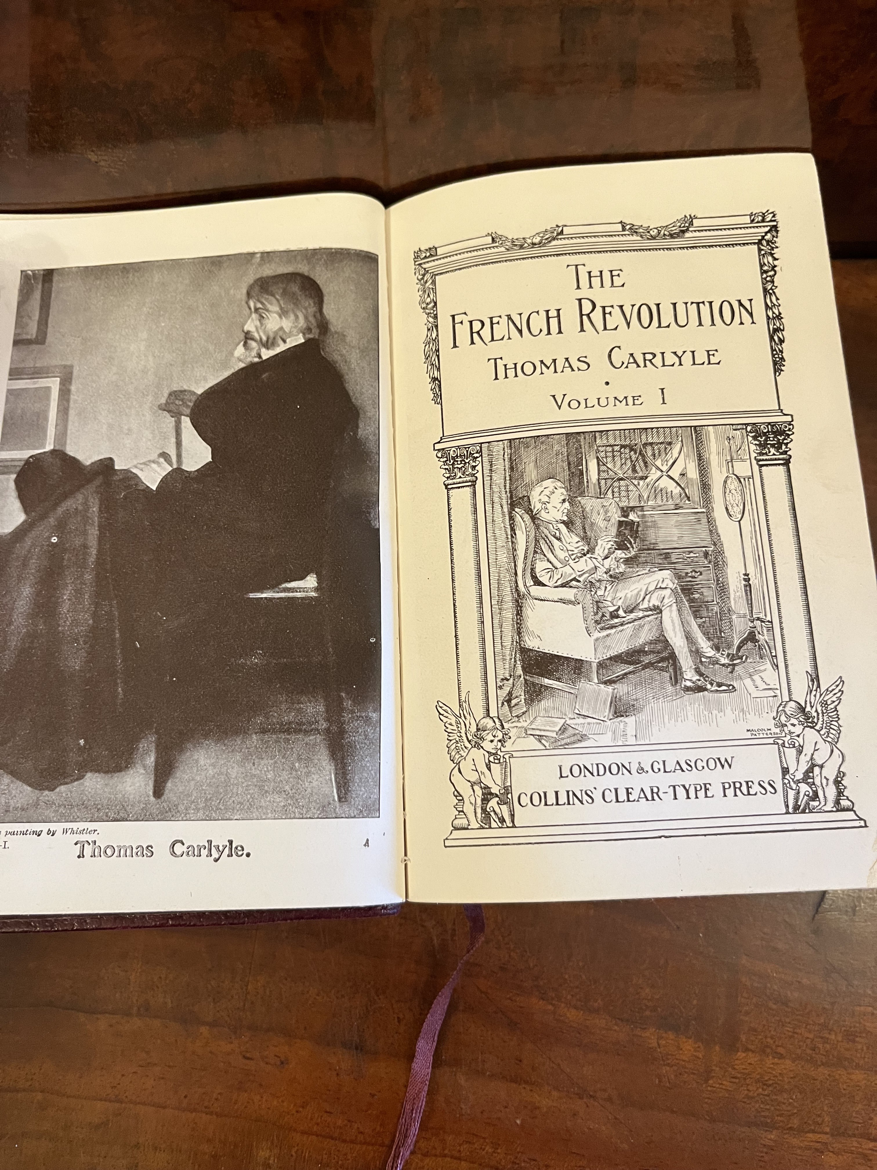 Carlyle, Thomas. The French Revolution, 2 volume set
