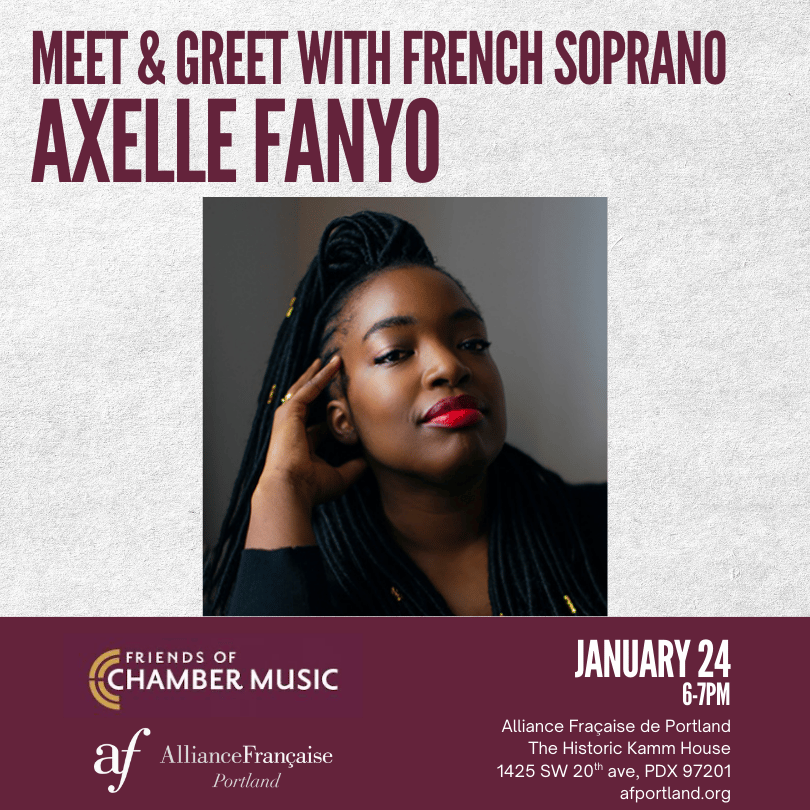 Meet & Greet with French Soprano Axelle Fanyo