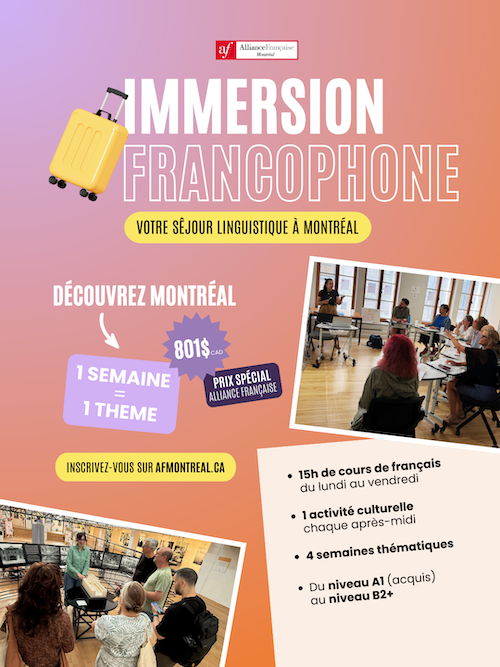 Information Session for Montréal Immersion Classes