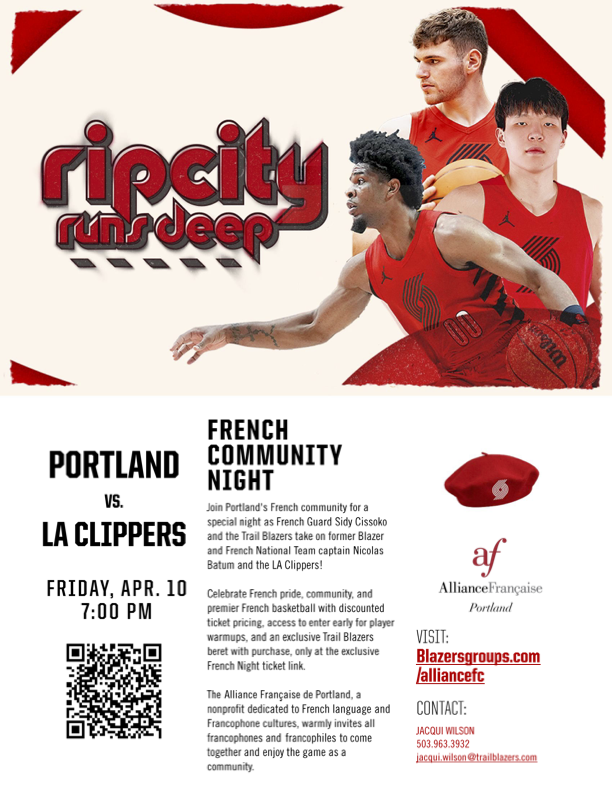 Win Trail Blazers Tickets — Register for a Mini Class by March 23 to Enter