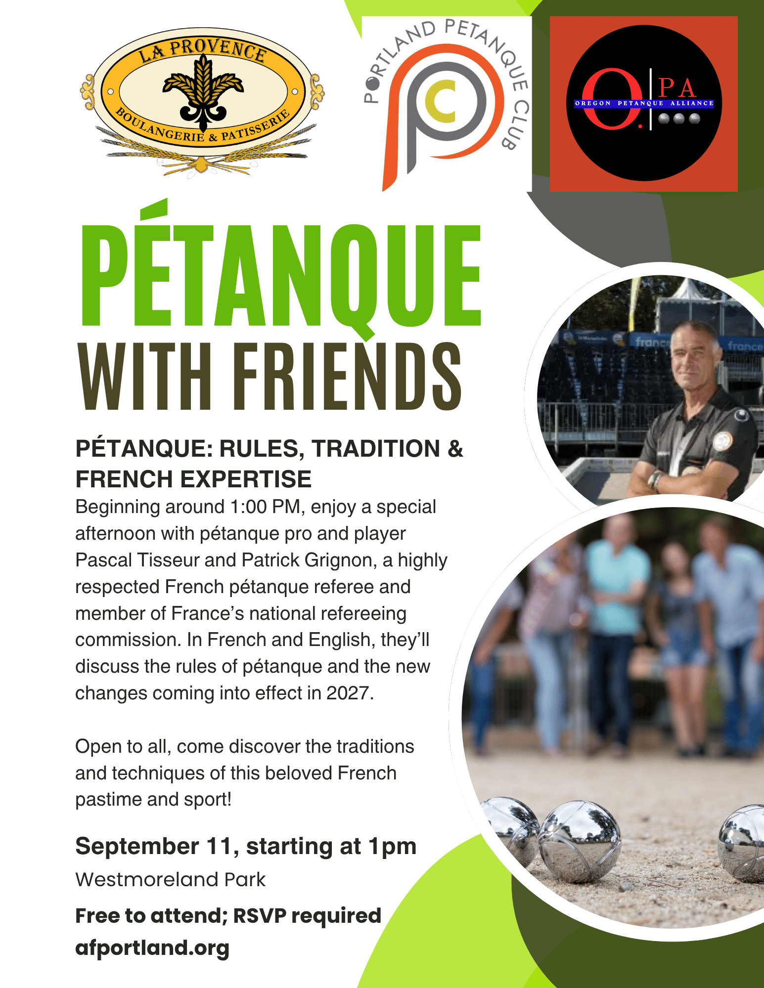 PÉTANQUE WITH FRIENDS