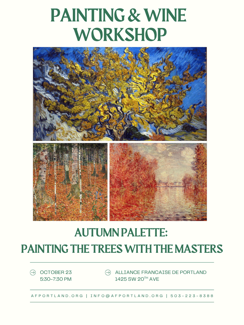 AUTUMN PALETTE: PAINTING THE TREES WITH THE MASTERS